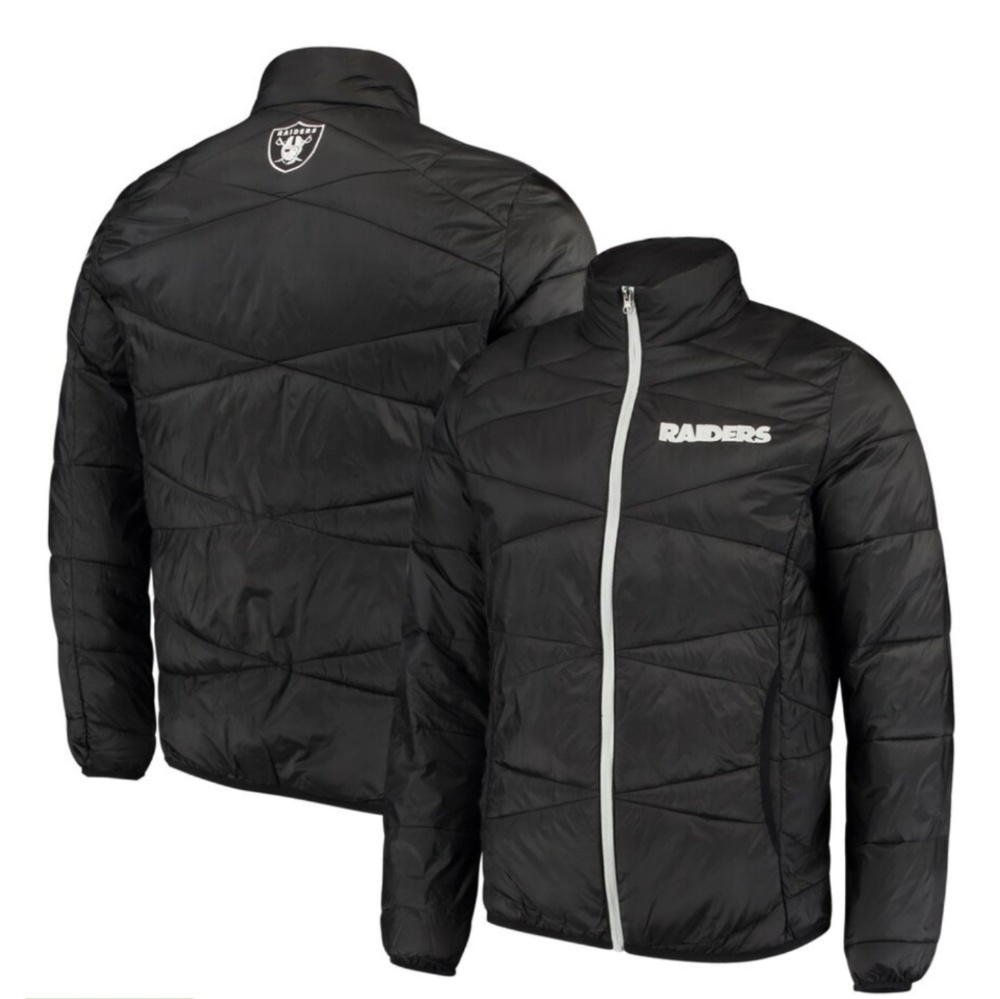 Oakland raiders G-3 packable fullzip puffer jacket